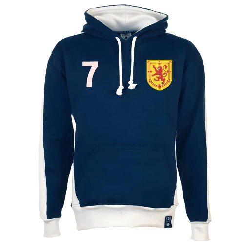 Scotland Number 7 Retro Hoodie