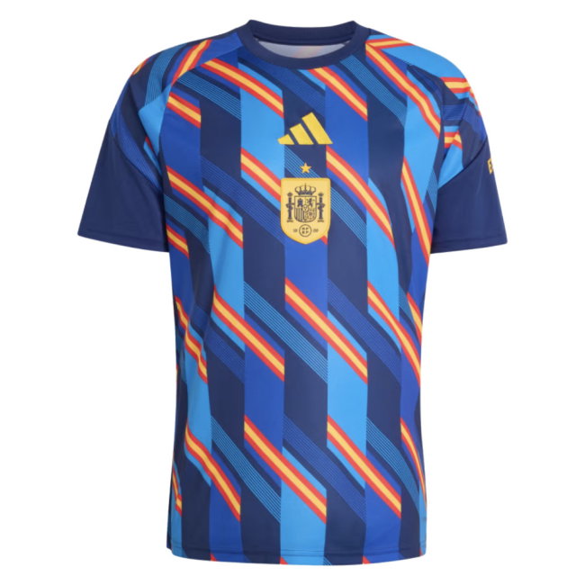 2026-2027 Spain Home Pre-Match Shirt (Dark Blue)