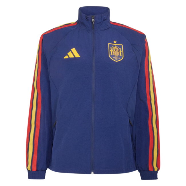 2026-2027 Spain Home Anthem Jacket (Dark Blue)