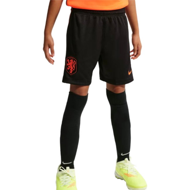 2026-2027 Netherlands Home Shorts (Black) - Kids