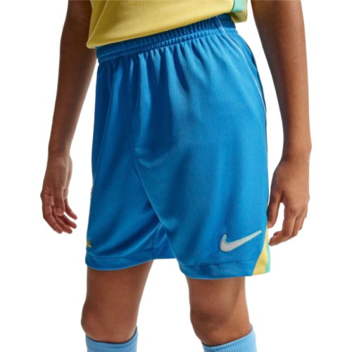 2026-2027 Brazil Home Shorts (Blue) - Kids