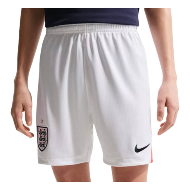 2026-2027 England Home Shorts (White) - Kids