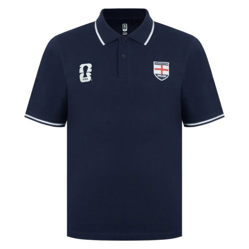 England FIFA World Cup 2026 Polo Shirt (Navy)