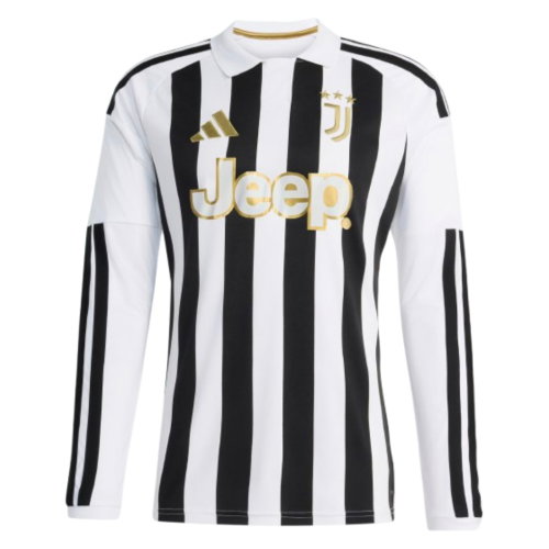 2026-2027 Juventus Long Sleeve Home Shirt
