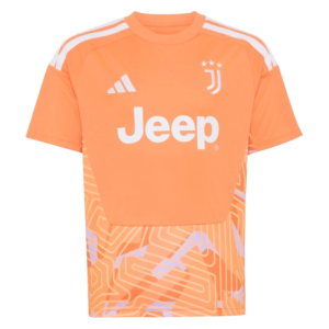 2026-2027 Juventus Home Goalkeeper Shirt (Orange) - Kids