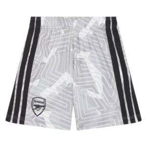 2026-2027 Arsenal Home Goalkeeper Shorts (Grey) - Kids