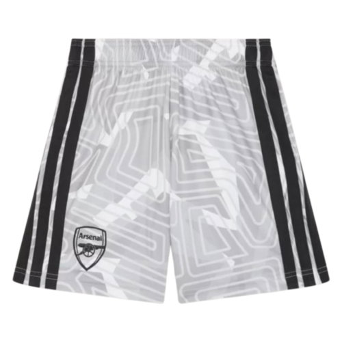 2026-2027 Arsenal Home Goalkeeper Shorts (Grey) - Kids