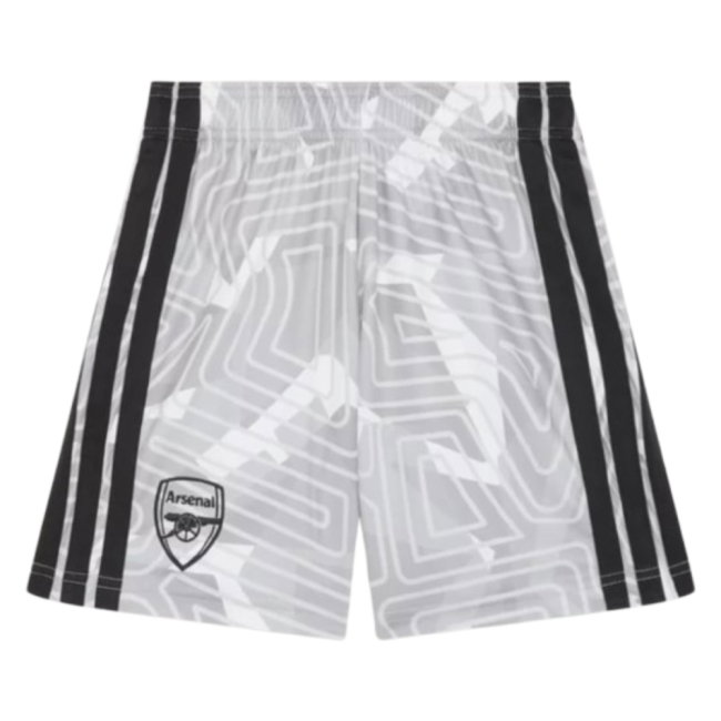 2026-2027 Arsenal Home Goalkeeper Shorts (Grey) - Kids