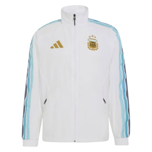 2026-2027 Argentina Anthem Jacket (White)