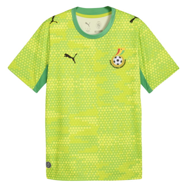 2026-2027 Ghana Goalkeeper Shirt (Lime Smash)