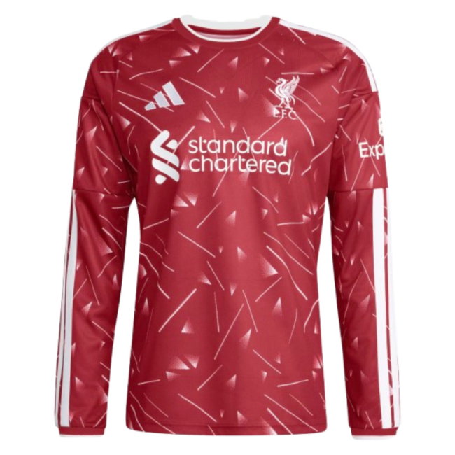 2026-2027 Liverpool Long Sleeve Home Shirt