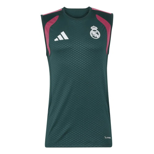 2026-2027 Real Madrid Sleeveless Training Jersey (Aurora Ivy)