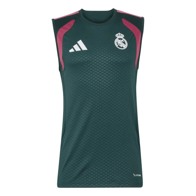 2026-2027 Real Madrid Sleeveless Training Jersey (Aurora Ivy)