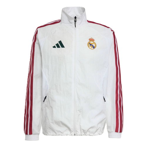 2026-2027 Real Madrid Anthem Jacket (White)