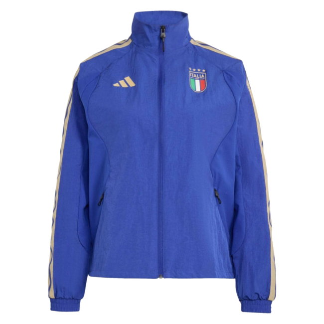 2026-2027 Italy Home Anthem Jacket (Bold Blue) - Womens