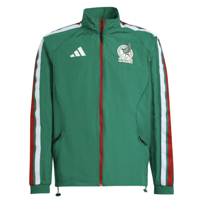 2026-2027 Mexico Home Anthem Jacket (Bold Green) - Kids