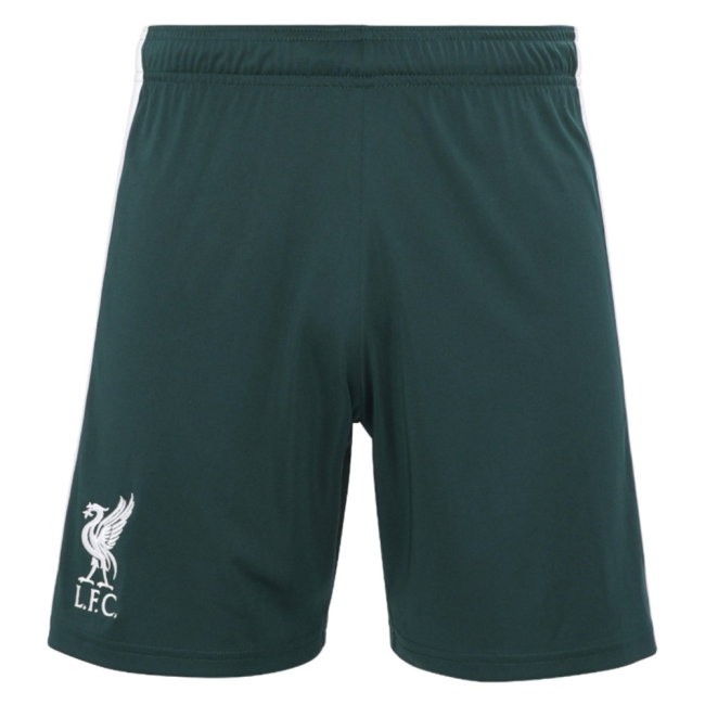 2026-2027 Liverpool Home Goalkeeper Shorts (Aurora Ivy) - Kids