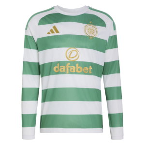 2026-2027 Celtic Long Sleeve Home Shirt