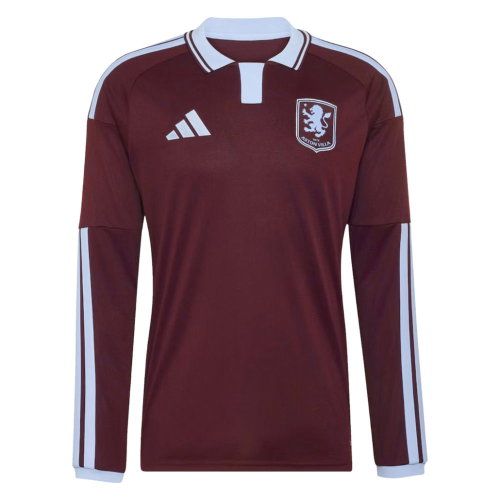 2026-2027 Aston Villa Long Sleeve Home Shirt