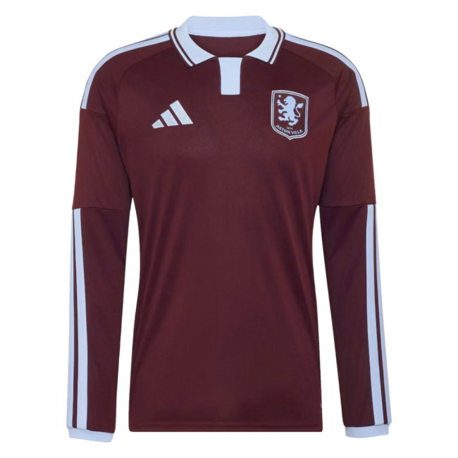 2026-2027 Aston Villa Long Sleeve Home Shirt