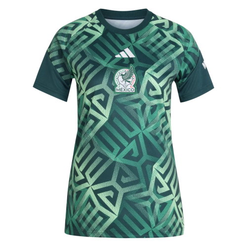 2026-2027 Mexico Home Pre-Match Shirt (Aurora Ivy) - Womens