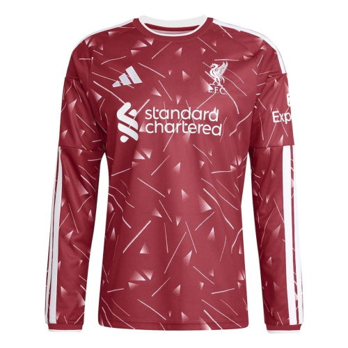 2026-2027 Liverpool Long Sleeve Home Shirt (Kids)
