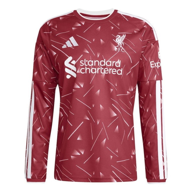2026-2027 Liverpool Long Sleeve Home Shirt (Kids)