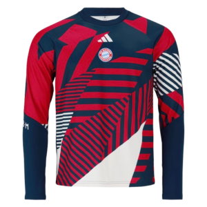 2026-2027 Bayern Munich Pre-Match Warm Top (Night Indigo)