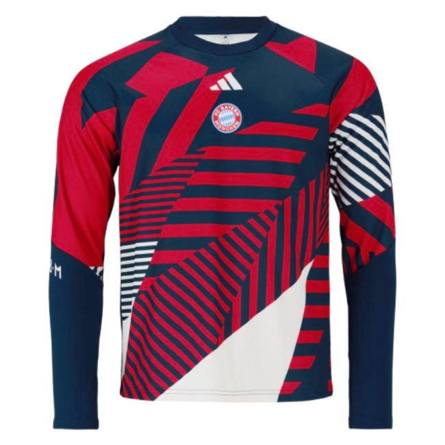2026-2027 Bayern Munich Pre-Match Warm Top (Night Indigo)