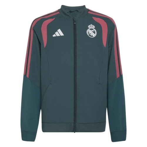 2026-2027 Real Madrid Presentation Jacket (Aurora Ivy) - Kids