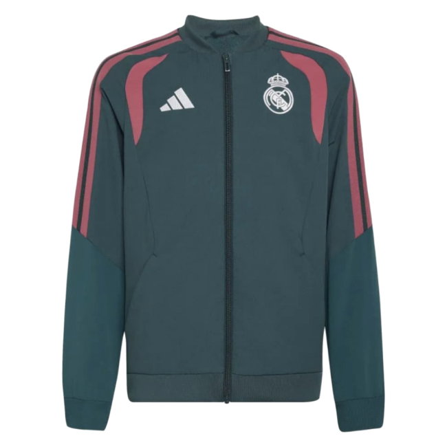 2026-2027 Real Madrid Presentation Jacket (Aurora Ivy) - Kids
