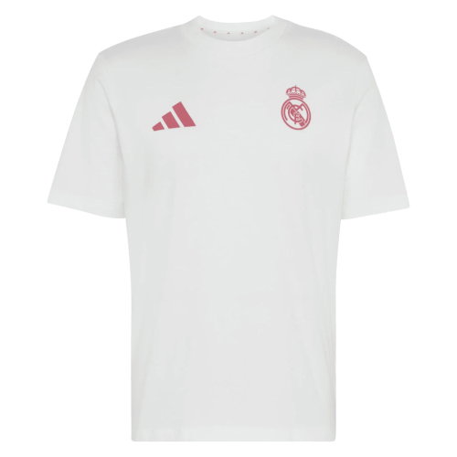 2026-2027 Real Madrid SZN Graphic Tee (White)