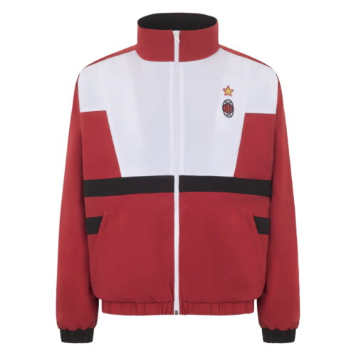 1995-1996 AC Milan Retro Jacket (White-Red)