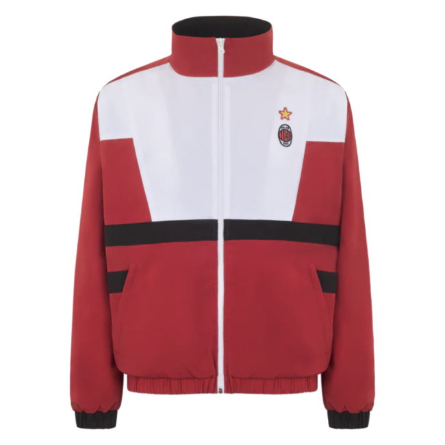 1995-1996 AC Milan Retro Jacket (White-Red)