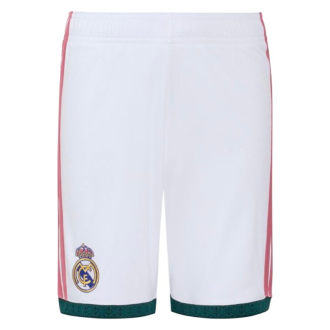 2026-2027 Real Madrid Home Shorts (White) - Kids
