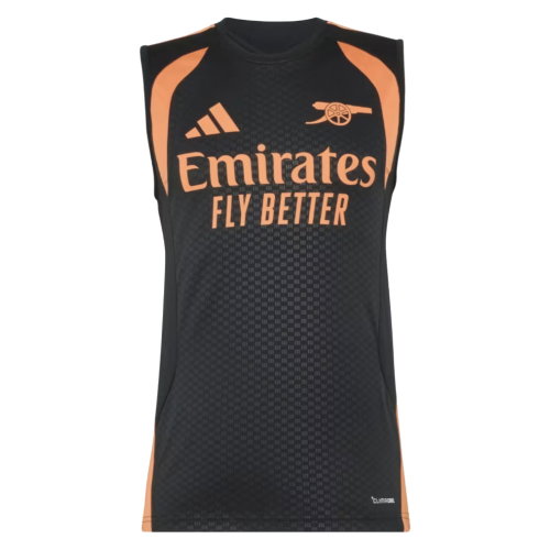 2026-2027 Arsenal Training Sleeveless Jersey (Black)