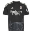 2026-2027 Real Madrid Home Goalkeeper Shirt (Black) - Kids