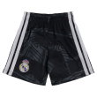 2026-2027 Real Madrid Home Goalkeeper Shorts (Black) - Kids