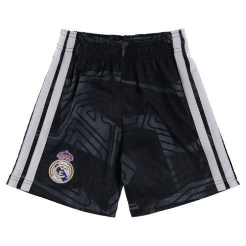 2026-2027 Real Madrid Home Goalkeeper Shorts (Black) - Kids