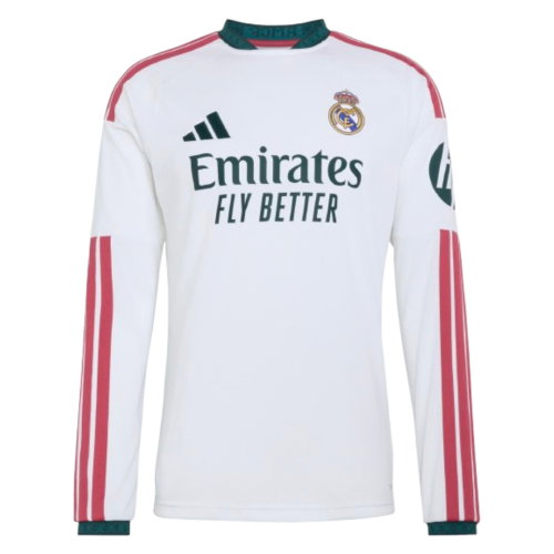 2026-2027 Real Madrid Long Sleeve Home Shirt