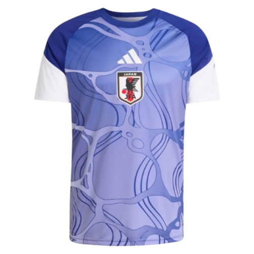2026-2027 Japan Home Pre-Match Shirt (White/Blue)