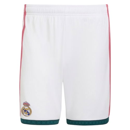 2026-2027 Real Madrid Home Shorts (White)