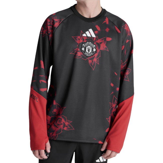 2026-2027 Man Utd Pre-Match Warm Top (Red)