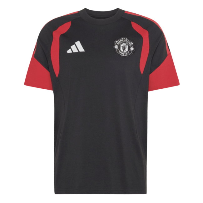 2026-2027 Man Utd Tiro Training Tee (Black)