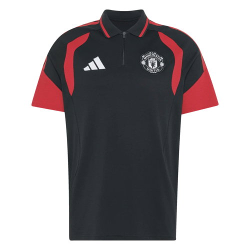 2026-2027 Man Utd Polo Shirt (Black)