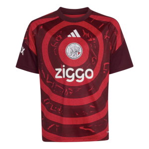 2026-2027 Ajax Pre-Match Shirt (Red) - Kids