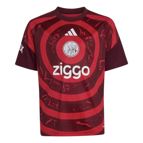 2026-2027 Ajax Pre-Match Shirt (Red) - Kids