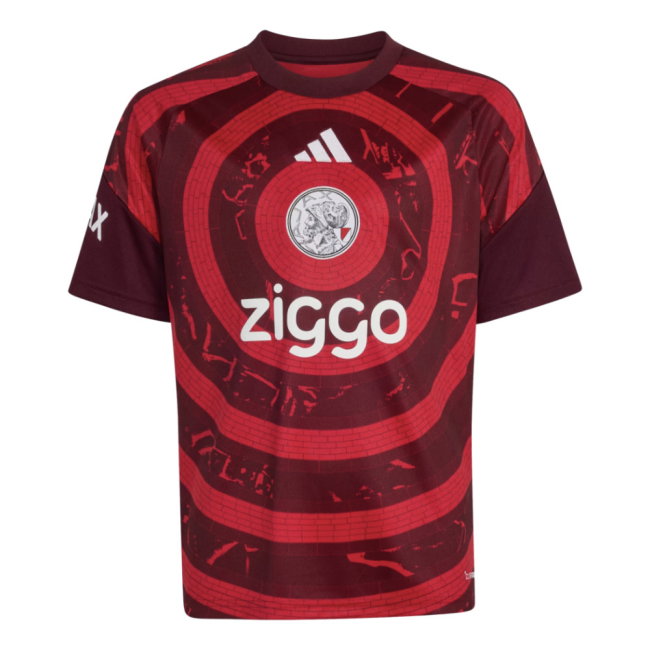 2026-2027 Ajax Pre-Match Shirt (Red) - Kids
