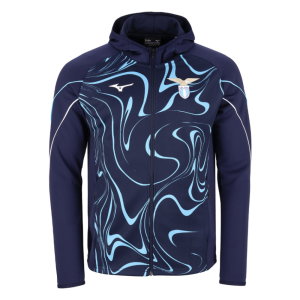 2026-2027 Lazio Pre-Match Hooded Walkout Jacket (Dark Navy)