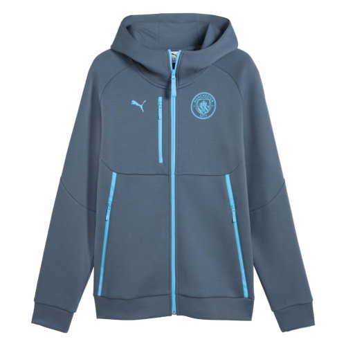 2026-2027 Man City PUMATECH FZ Hoody (Evening Sky)